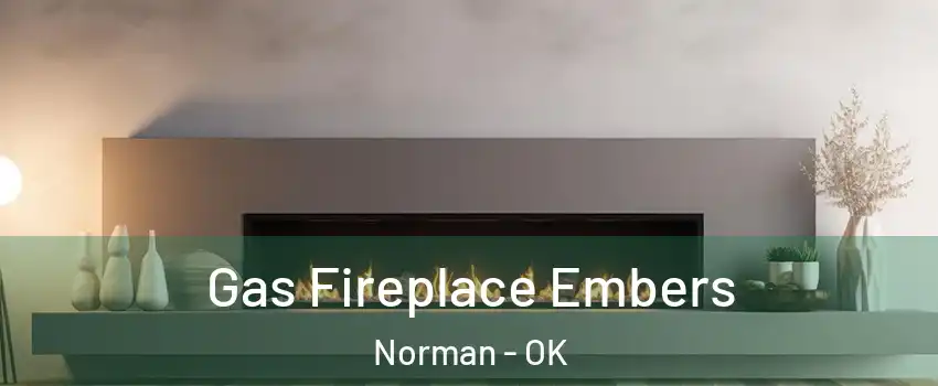 Gas Fireplace Embers Norman - OK