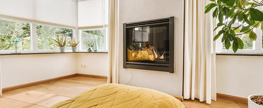 Residential Fireplace Ceramic Glass Installation in Norman, OK