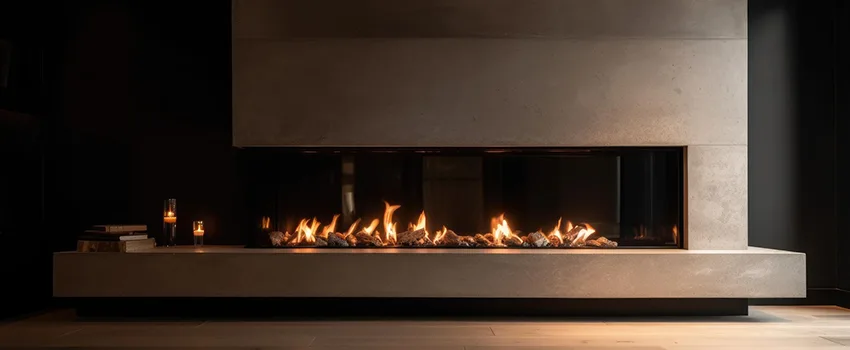 Gas Fireplace Ember Bed Design Services in Norman, Oklahoma