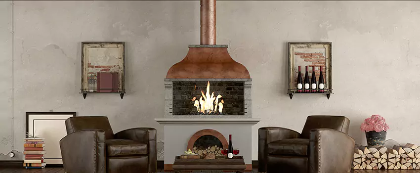 Thelin Hearth Products Providence Pellet Insert Fireplace Installation in Norman, OK