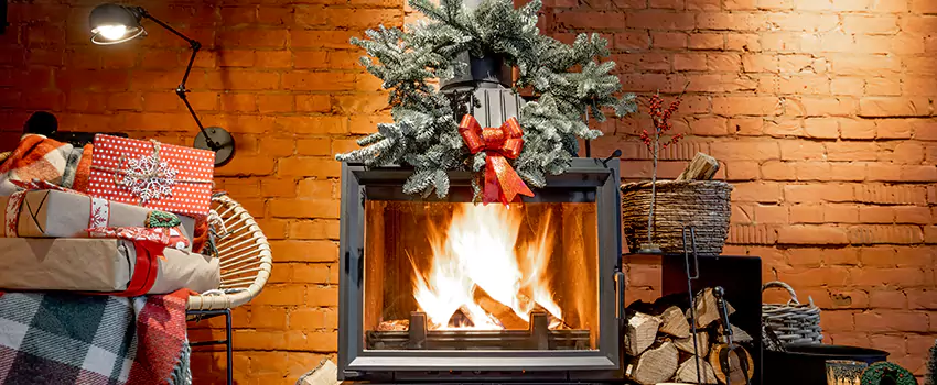 Travis Industries Linear Gas Fireplace Installation in Norman, Oklahoma