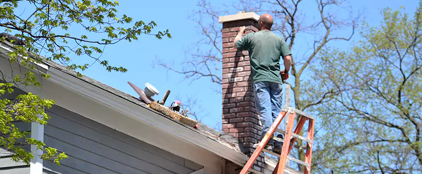 Vinyl and PVC Chimney Flashing Installation in Norman, OK