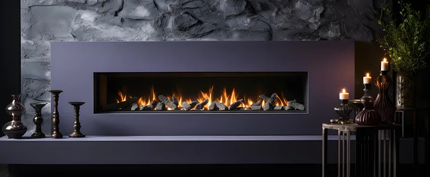 Ember Bed for Ventless Gas Fireplace in Norman, OK