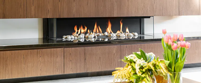 Double-height Fireplace Design Refurbishment in Norman, Oklahoma